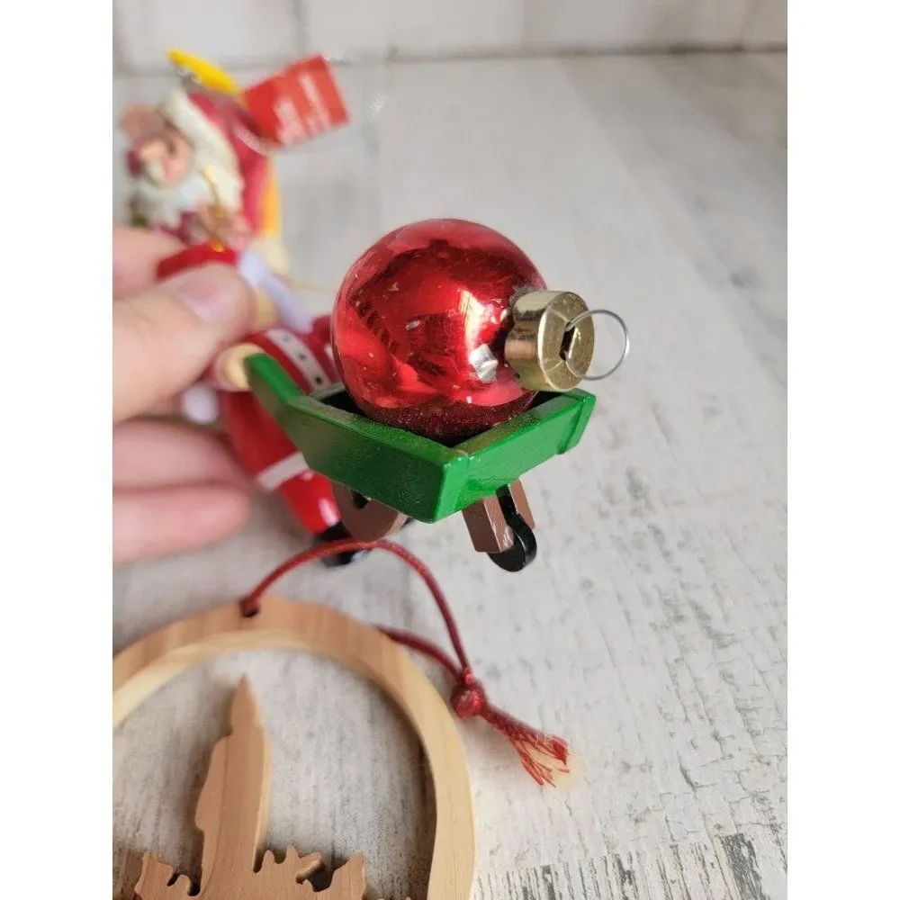 Rustic Santa Claus Moon Taxi variety mailman ornament Xmas‎